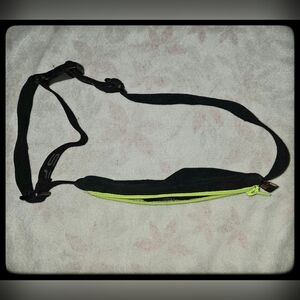 The Spibelt (The Original Running Belt) - Black With Lime Zipper